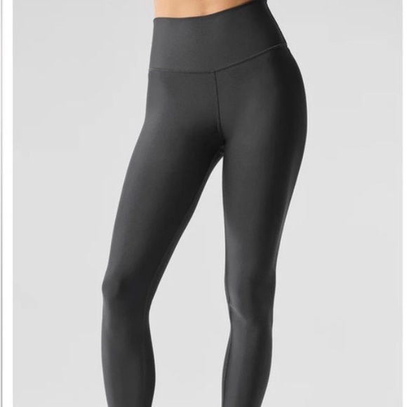 ALO Yoga Pants - ALO Yoga Charcoal High-Waisted Leggings
